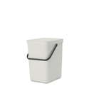 Brabantia Abfallbehälter Sort & Go 25 L - Light Grey