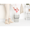 Brabantia Abfallbehälter Sort & Go 25 L - Light Grey