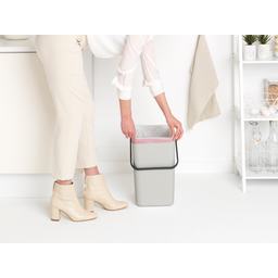 Brabantia Abfallbehälter Sort & Go 25 L - Light Grey