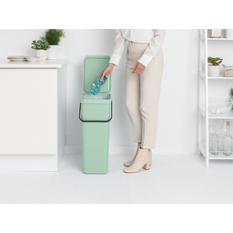 Brabantia Sort & Go Recycling-Behälter 40 L - Jade Green