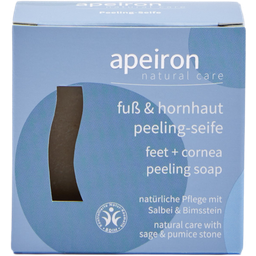 Apeiron Fuß- & Hornhaut Peeling-Seife - 100 g