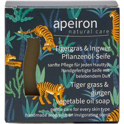 Apeiron Pflanzenölseife Tigergras & Ingwer - 100 g