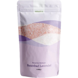 Basisches Badesalz - Basenbad Lavendel - 3.000 g