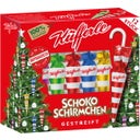 Schokoschirmchen gestreift, 12 Stück (162 g)