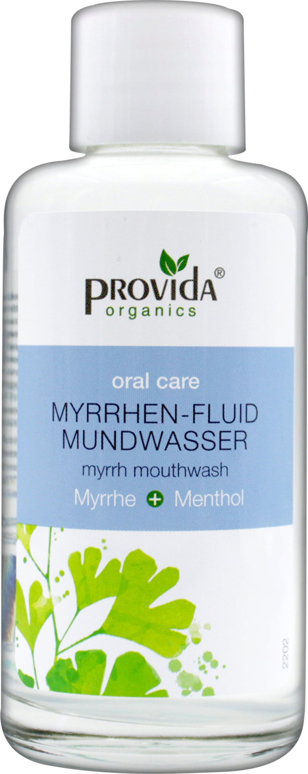 Provida Organics Myrrhenfluid Mundwasser