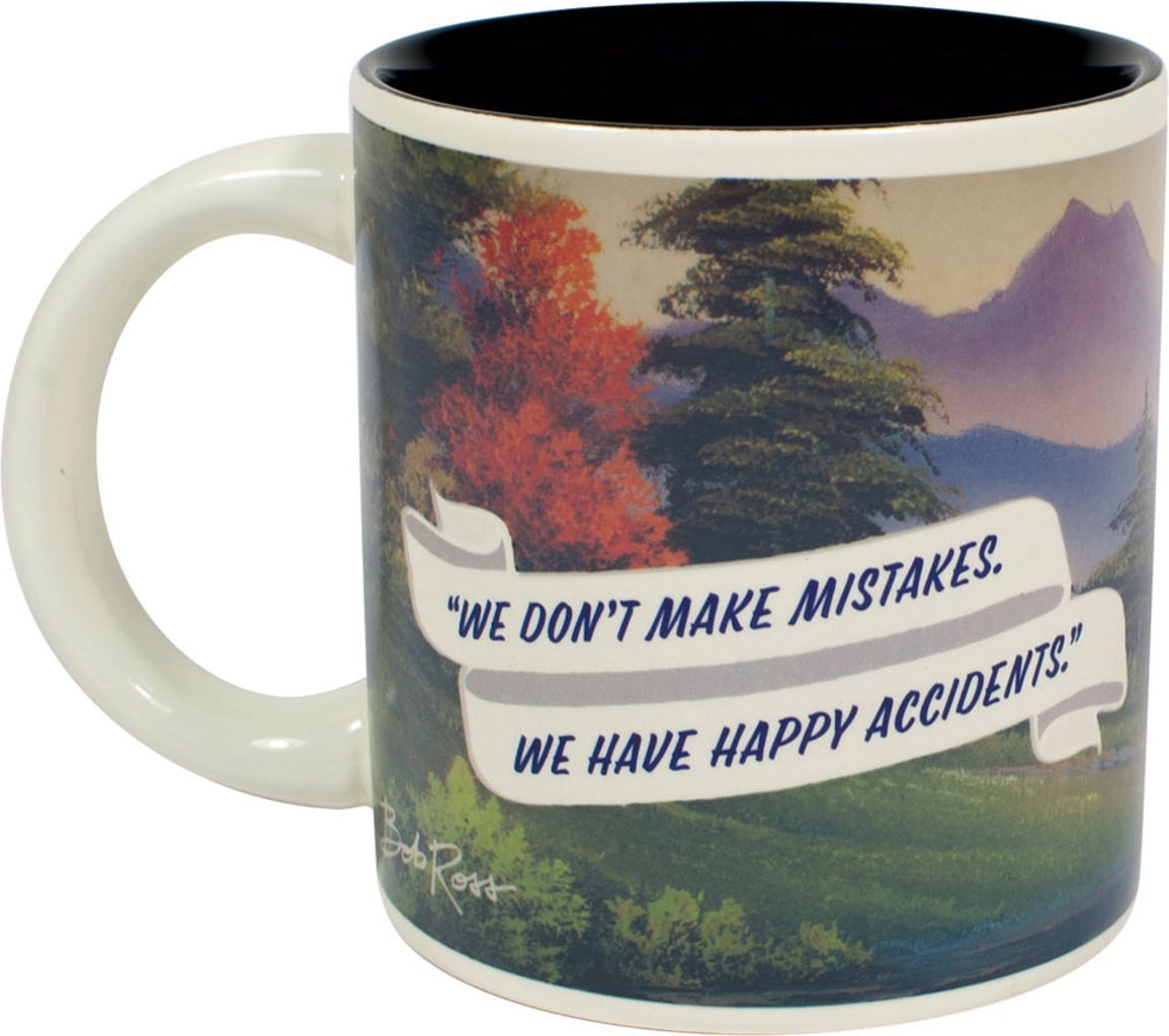 The Unemployed Philosophers Guild Bob Ross Kaffeebecher - 1 Stk