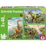 Schmidt Spiele Abenteuer mit den Dinosauriern, 48 Teile