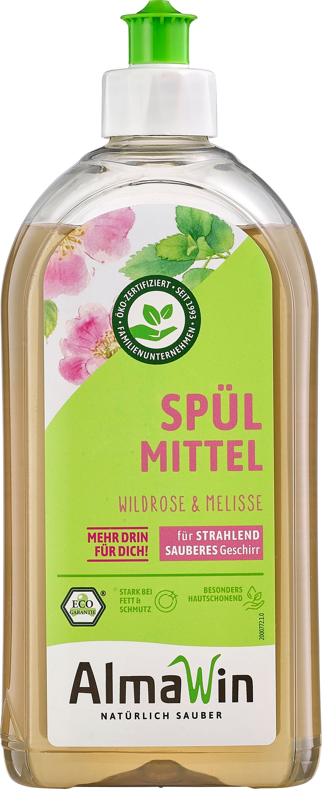 Spülmittel Wildrose Melisse, 500 ml
