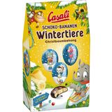 Schoko-Bananen Wintertiere Christbaumbehang