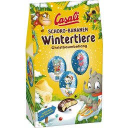 Schoko-Bananen Wintertiere Christbaumbehang - 180 g