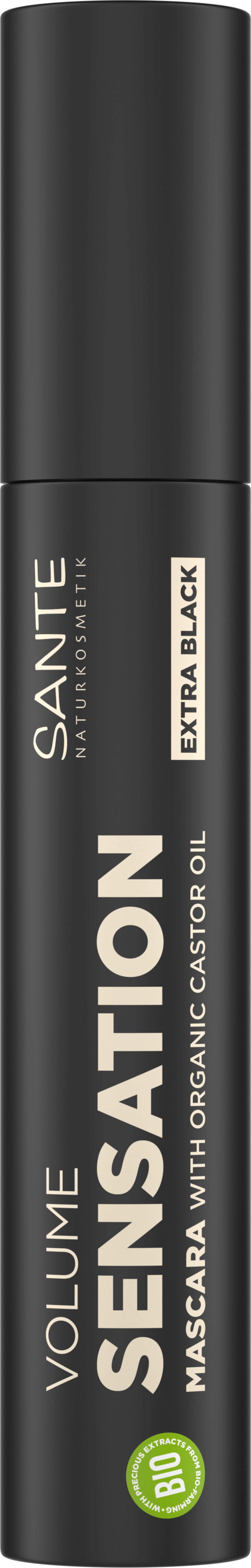 SANTE Naturkosmetik Volume Sensation Mascara 01 Black - 12 ml