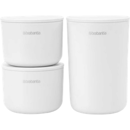 Brabantia ReNew Aufbewahrungsschalen, 3er-Set - White