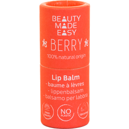 BEAUTY MADE EASY Paper Tube Lip Balm - Berry