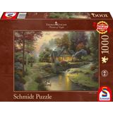 Friedliche Abendstimmung - Thomas Kinkade, 1000 Teile