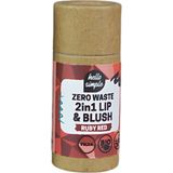 Zero Waste 2 in 1 Lip Balm & Blush Ruby Red