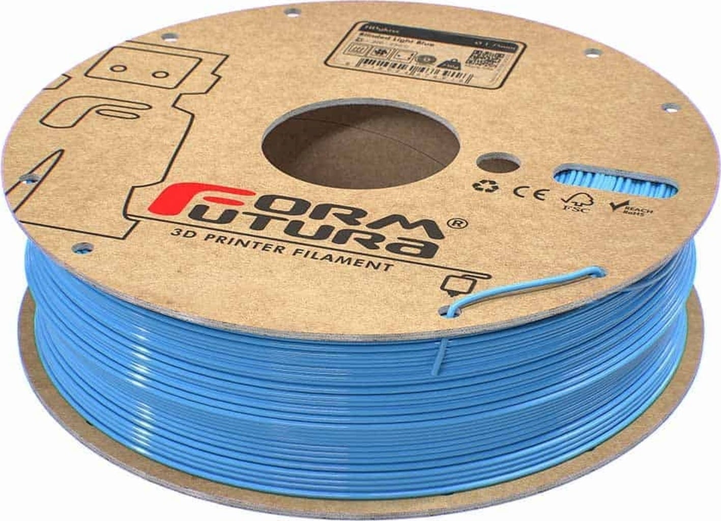 Formfutura HDglass™ Blinded Light Blue - 1,75 mm