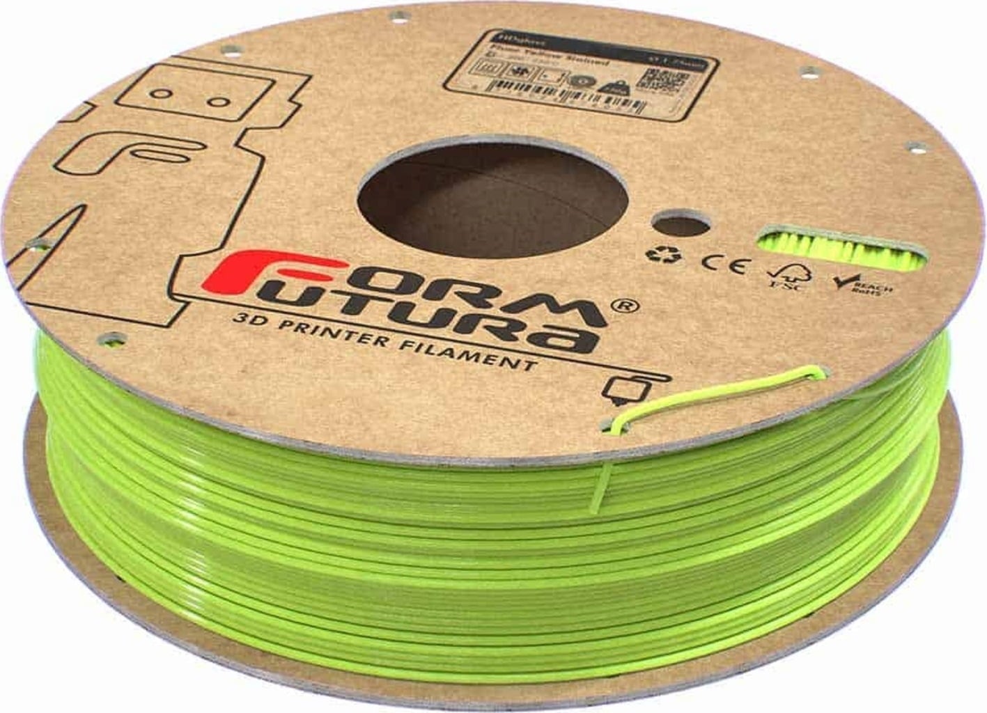 Formfutura HDglass™ Fluor Yellow Stained - 1,75 mm