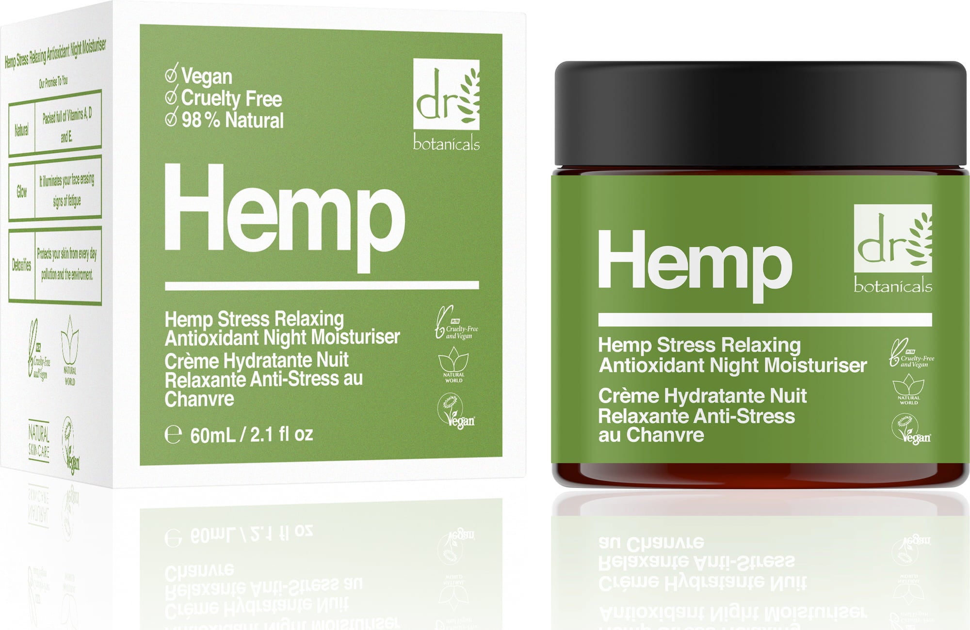Hemp Stress Relaxing Antioxidant Night Moisturiser