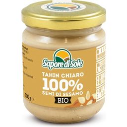Sapore di Sole Bio 100% Sesamcreme - helles Tahin - 180 g