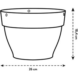 elho vibia campana Hängeampel 26 cm