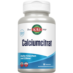 KAL Calcium Citrate - 90 Tabletten