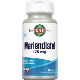 KAL Mariendistel-Extrakt (Milk Thistle) - 60 veg. Kapseln