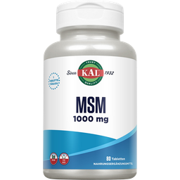 KAL MSM 1000 mg - 80 Tabletten