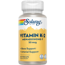 Solaray Vitamin K2 (Menaquinone-7) - 30 veg. Kapseln