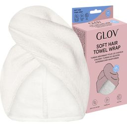 GLOV Soft Hair Wrap - White