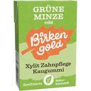 Natur Zahnpflege Kaugummi, Grüne Minze - 28 g