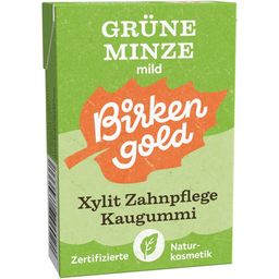 Natur Zahnpflege Kaugummi, Grüne Minze - 28 g