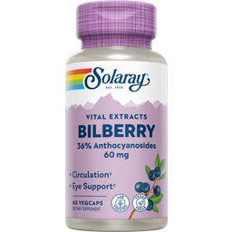 Solaray Heidelbeer Extrakt (Bilberry) - 60 veg. Kapseln