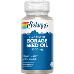 Solaray Borretschsamenöl (Borage Seed Oil) - 50 softgele