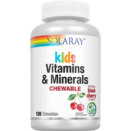 Solaray Kids Multi-Vitamin Kautabletten - 120 Kautabletten