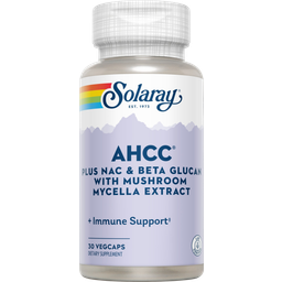 Solaray AHCC® Plus NAC & Beta-Glucan Kapseln - 30 veg. Kapseln