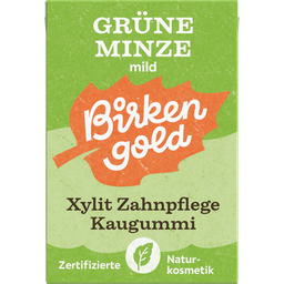 Natur Zahnpflege Kaugummi, Grüne Minze - 28 g