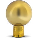 Rosenkugel 12 cm, Gold