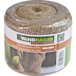 Windhager Jute-Wickelstreifen 10cm x 25m - Natur