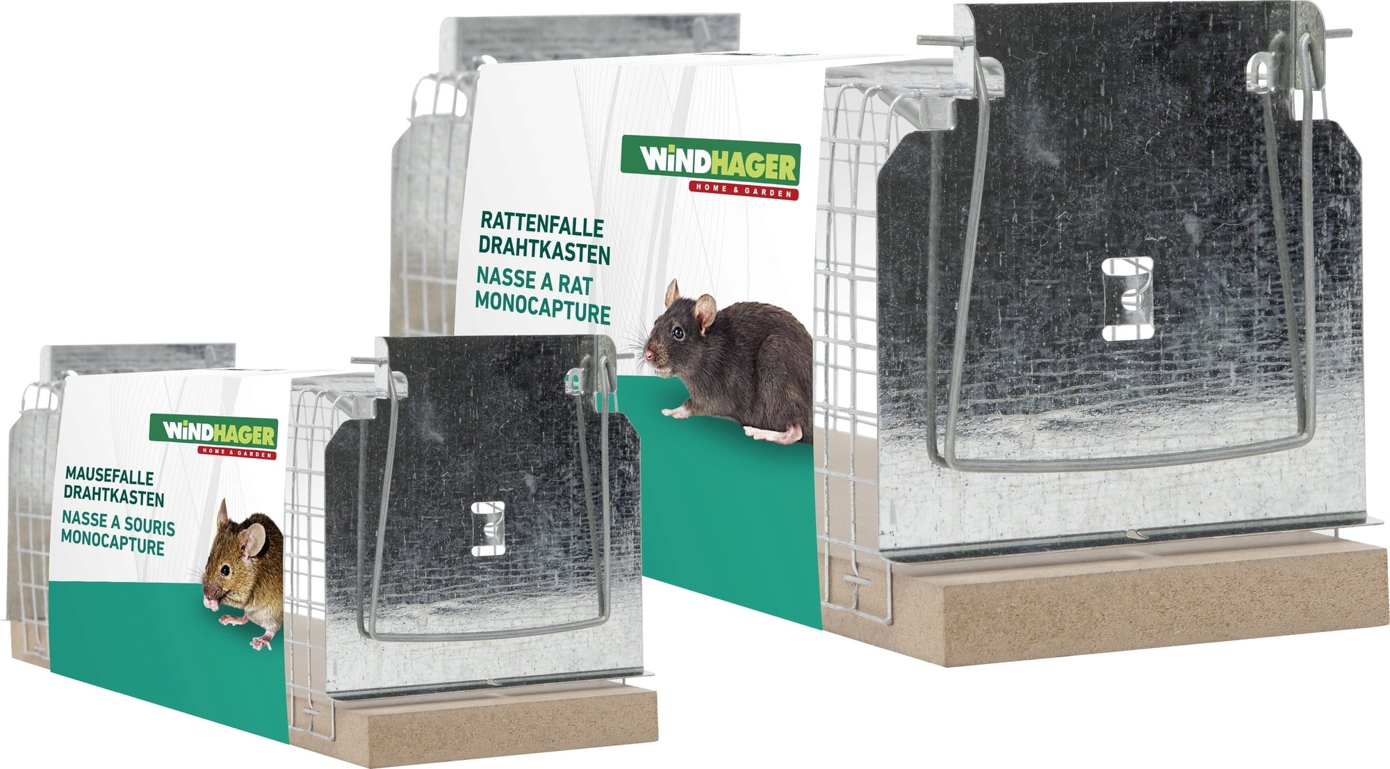 Windhager Drahtkasten-Mausefalle - 1 Stk