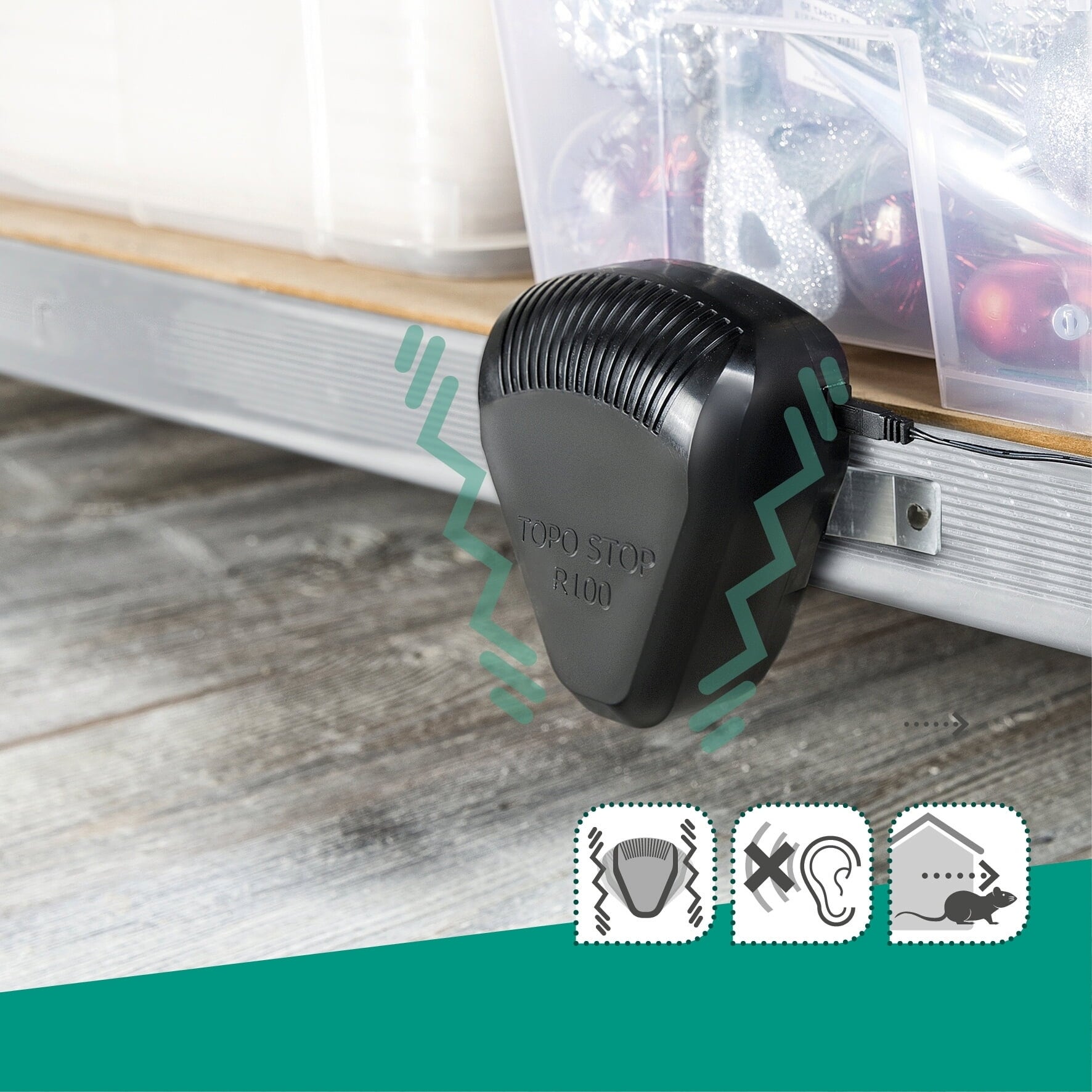 Windhager Mäuseabwehr TOPO STOP R100 - 1 Stk