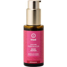 Khadi Rose Repair Haaröl - 50 ml