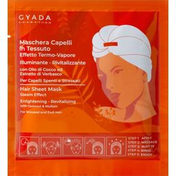 GYADA Cosmetics Revitalisierende Tuchmaske für die Haare - 60 ml