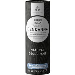 BEN&ANNA Natural Deo Papertube - Urban Black
