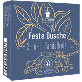 2in1 Feste Dusche & Shampoo Sandelholz