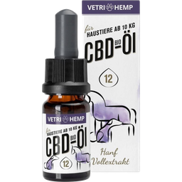 VETRIHEMP CBD-Öl für Haustiere 12 Bio - 10 ml