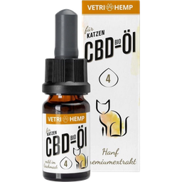 VETRIHEMP CBD-Öl für Katzen 4 Bio - 10 ml