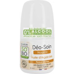 SO'Bio étic Deo Roll-on Bio-Arganöl - 50 ml