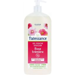 Natessance Duschgel Stockrose - 1 l