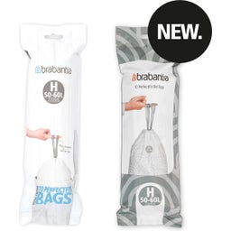 Brabantia PerfectFit Müllbeutel - Rollenverpackung - 50-60L (H) - 10 Stück