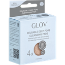 GLOV Reusable Deep Pore Cleansing Pads - 4 Stk